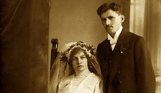 Sir Edmund Godfrey and Bride Loretta