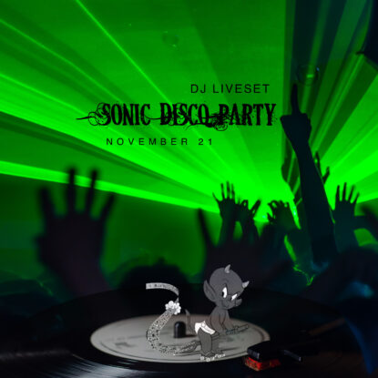 sonic disco party cover